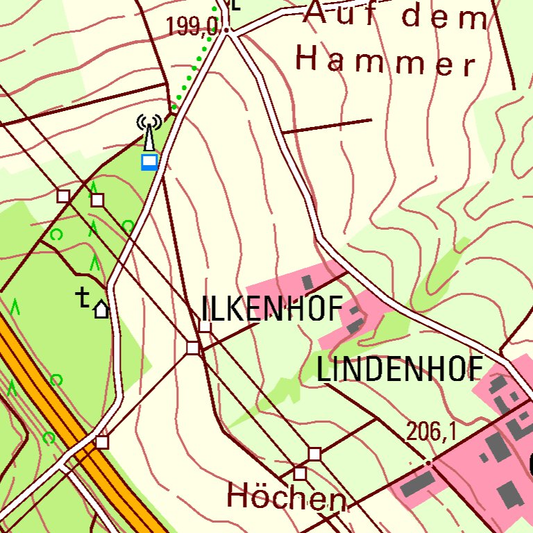 Sinzig (1:25,000) Map by Landesamt fur Vermessung und ...