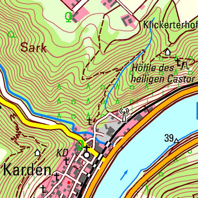 Treis-Karden (1:25,000)