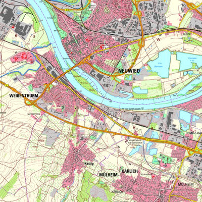 Mülheim-Kärlich (1:25,000)