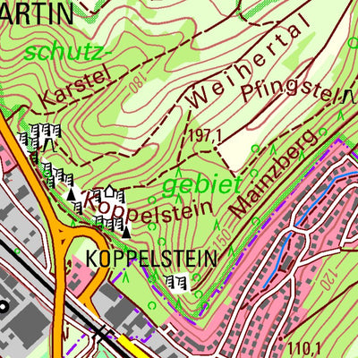 Lahnstein (1:25,000)