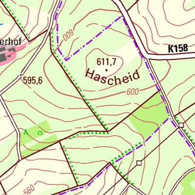 Auw bei Prüm 1 (1:25,000)