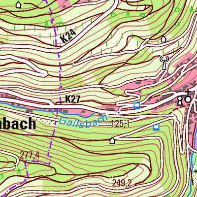 Bacharach (1:25,000)