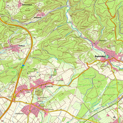 Bausendorf (1:25,000)