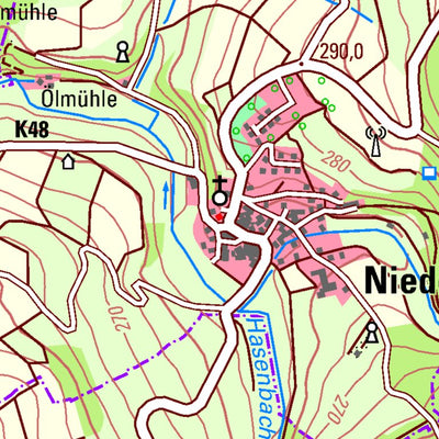 Obertiefenbach (1:25,000)