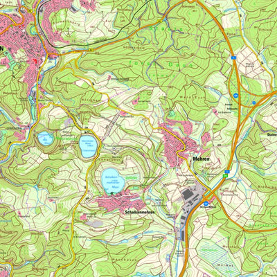 Mehren (1:25,000)