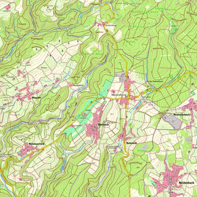 Burbach (1:25,000)