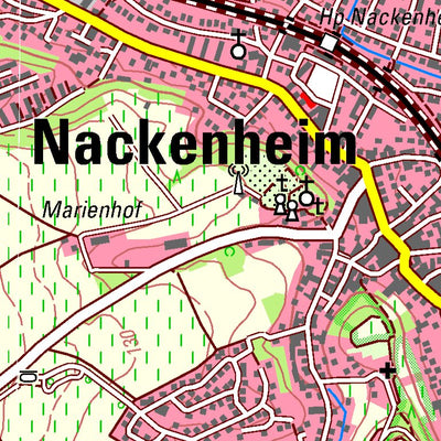 Nackenheim (1:25,000)