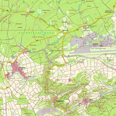 Bad Sobernheim (1:25,000)