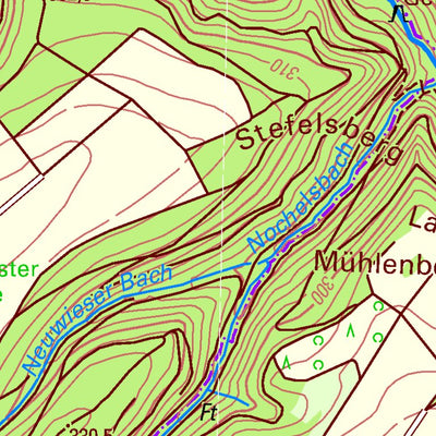 Mittelstrimmig (1:25,000)