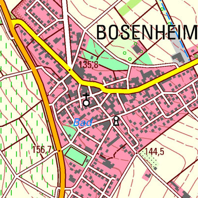 Pfaffen-Schwabenheim (1:25,000)