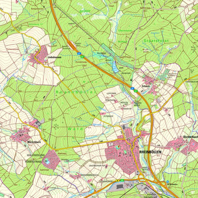 Rheinböllen (1:25,000)