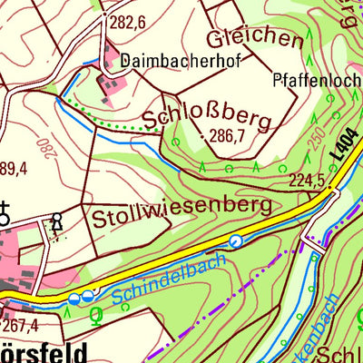 Wendelsheim (1:25,000)