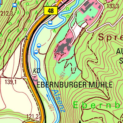 Altenbamberg (1:25,000)