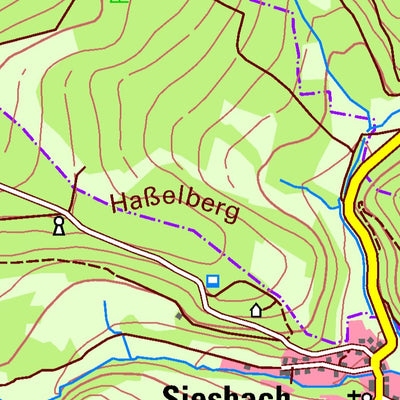 Siesbach (1:25,000)