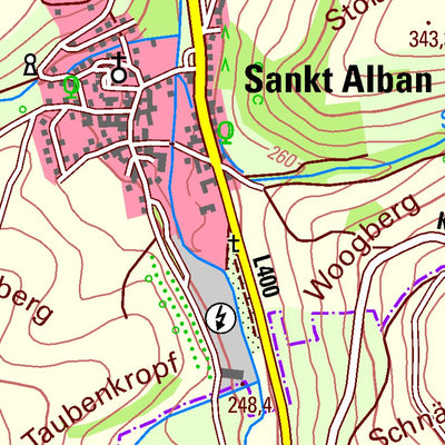 Dielkirchen (1:25,000)