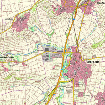 Nieder-Olm (1:25,000)