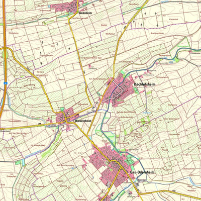 Gau-Odernheim (1:25,000)