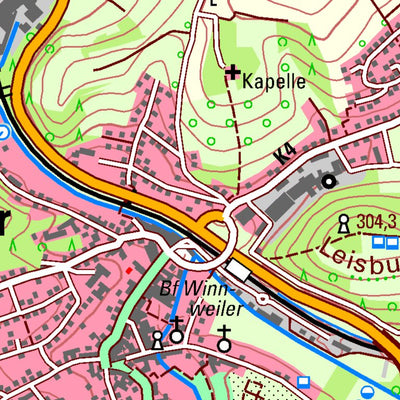 Winnweiler (1:25,000)