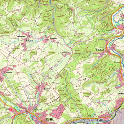 Dennweiler-Frohnbach (1:25,000)