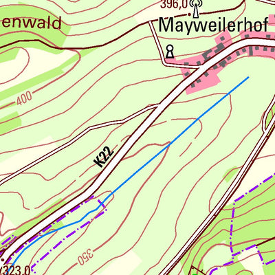 Dennweiler-Frohnbach (1:25,000)
