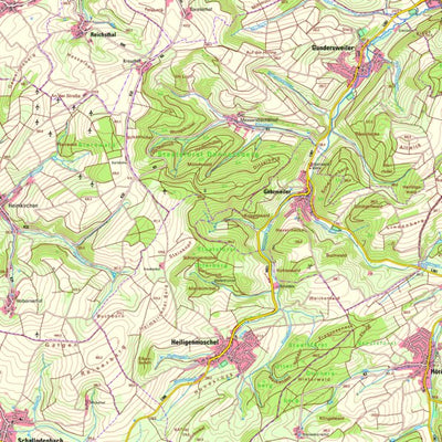 Gundersweiler (1:25,000)