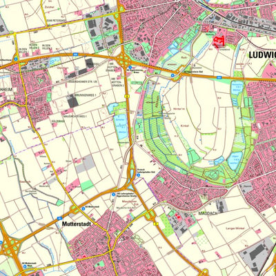 Ludwigshafen am Rhein 1 (1:25,000)