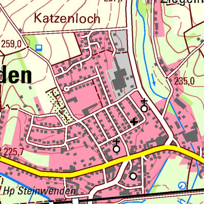 Steinwenden (1:25,000)