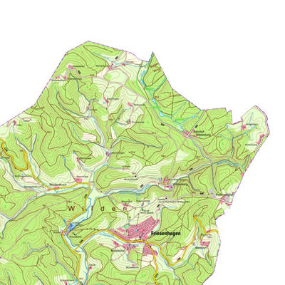 Friesenhagen 1 (1:25,000)