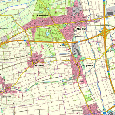 Fußgönheim (1:25,000)