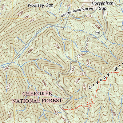 Davy Crockett Lake, TN (2022, 24000-Scale) Preview 3
