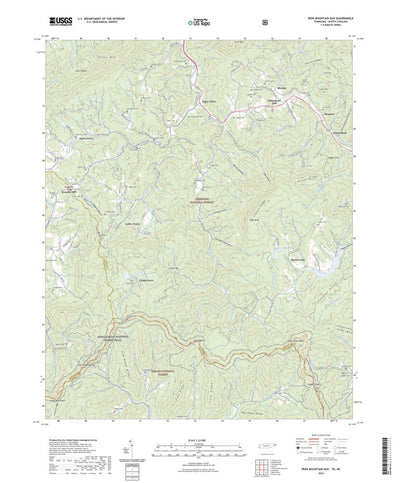 Iron Mountain Gap, TN (2022, 24000-Scale) Preview 1