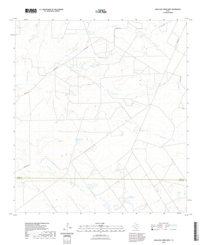 Agua Azul Creek West, TX (2022, 24000-Scale) Preview 1