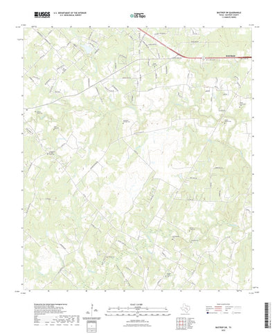 Bastrop SW, TX (2022, 24000-Scale) Preview 1