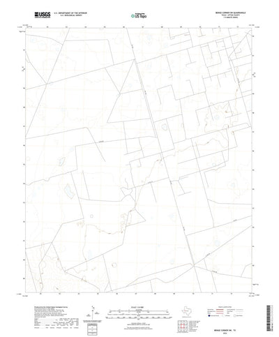 Benge Corner SW, TX (2022, 24000-Scale) Preview 1