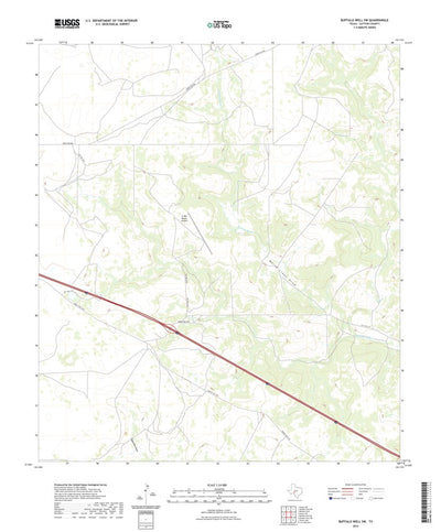 Buffalo Well SW, TX (2022, 24000-Scale) Preview 1