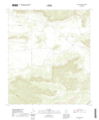 Cap Rock Butte, TX (2022, 24000-Scale) Preview 1