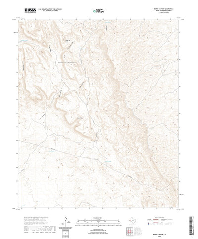 Burro Canyon, TX (2022, 24000-Scale) Preview 1