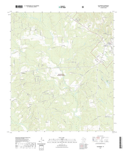 Coldspring, TX (2022, 24000-Scale) Preview 1