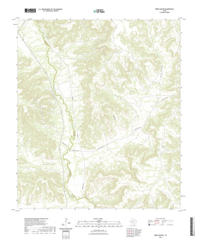 Deer Canyon, TX (2022, 24000-Scale) Preview 1