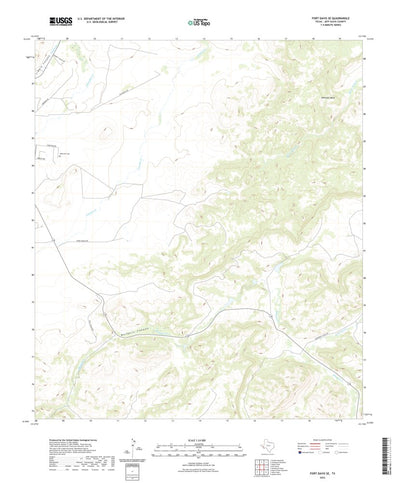 Fort Davis SE, TX (2022, 24000-Scale) Preview 1