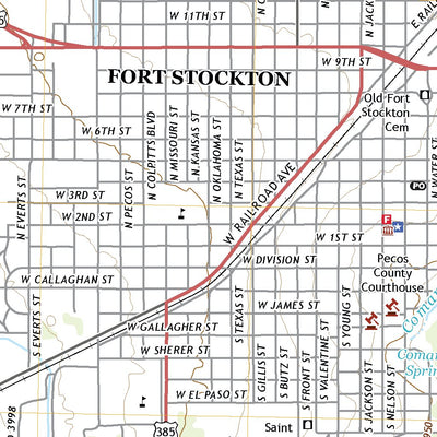 Fort Stockton West, TX (2022, 24000-Scale) Preview 3
