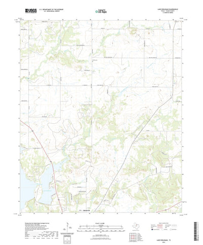 Lake Eddleman, TX (2022, 24000-Scale) Preview 1