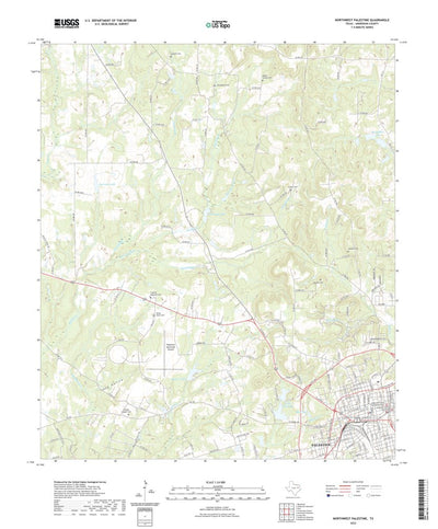 Northwest Palestine, TX (2022, 24000-Scale) Preview 1