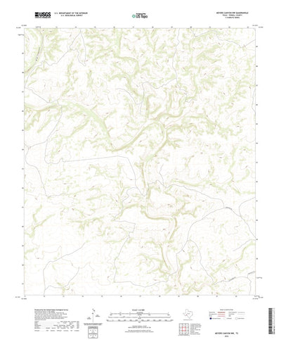 Meyers Canyon NW, TX (2022, 24000-Scale) Preview 1