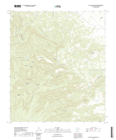 Little Aguja Mountain, TX (2022, 24000-Scale) Preview 1