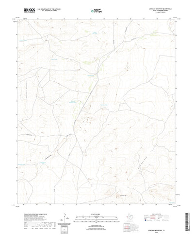 Loneman Mountain, TX (2022, 24000-Scale) Preview 1