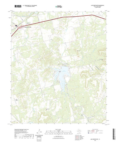 Lake Sweetwater, TX (2022, 24000-Scale) Preview 1