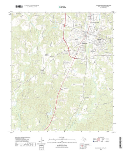 Nacogdoches South, TX (2022, 24000-Scale) Preview 1