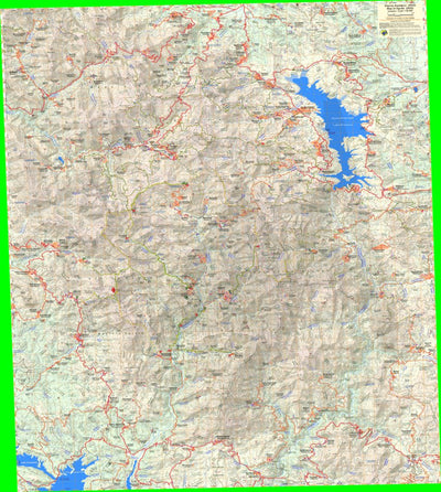 Agrafa - Plastira Lake [Hiking Map 1:50.000]
