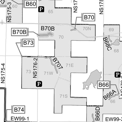 Motor Vehicle Use Map, Black Kettle and McClellan Creek Grassland (Back)
